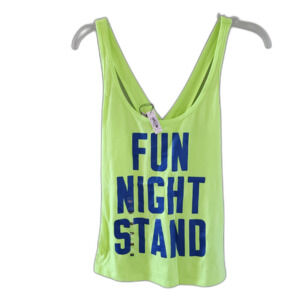 Victoria's Secret Fun Night Stand Tank Top NWT XS